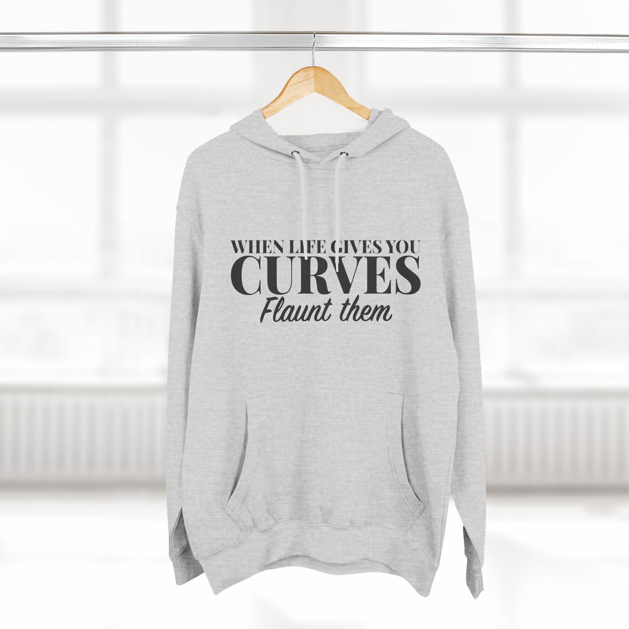 Copy of Three-Panel Fleece Hoodie