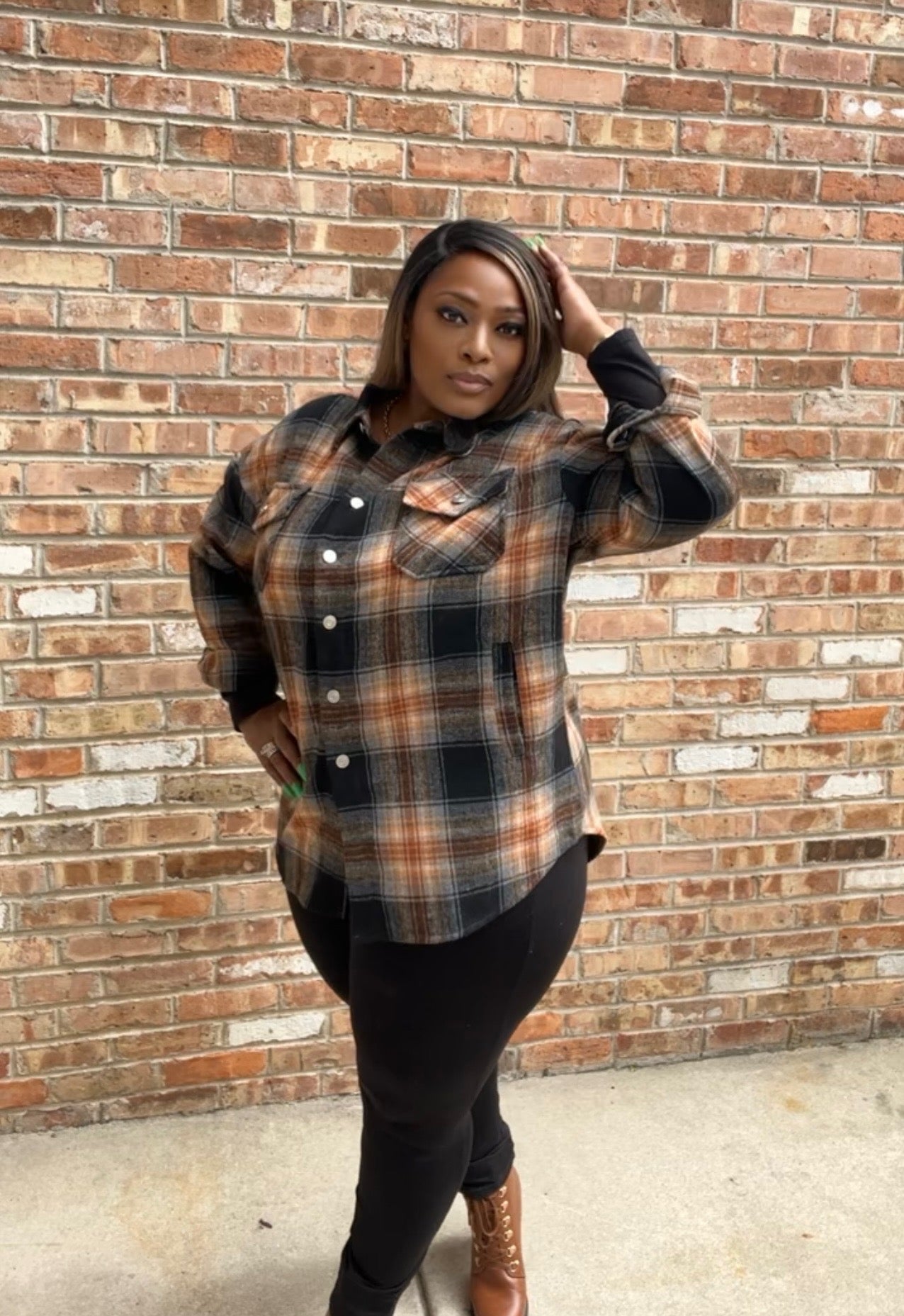 Fall Plaid Jacket