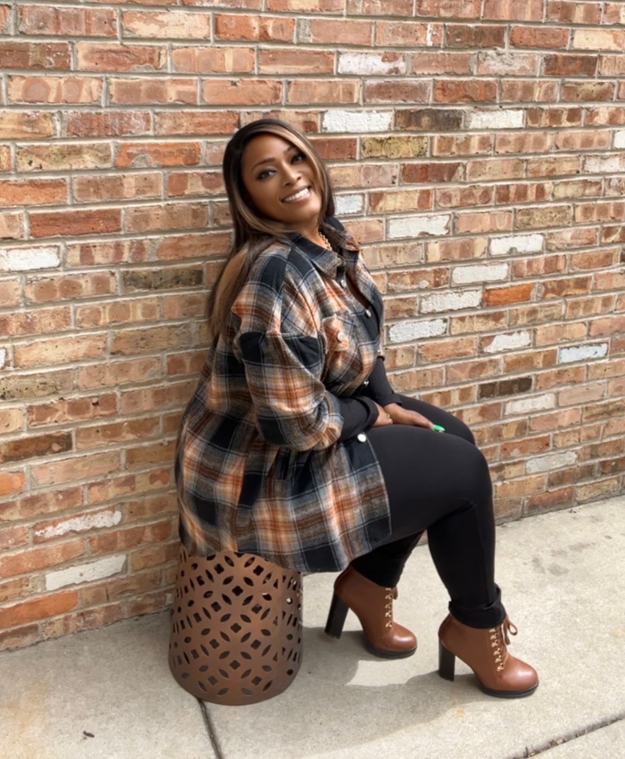 Fall Plaid Jacket