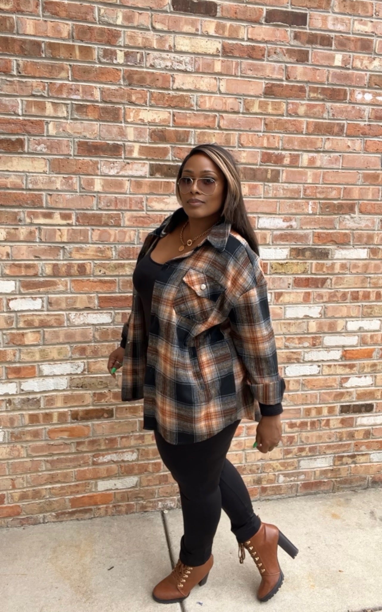 Fall Plaid Jacket