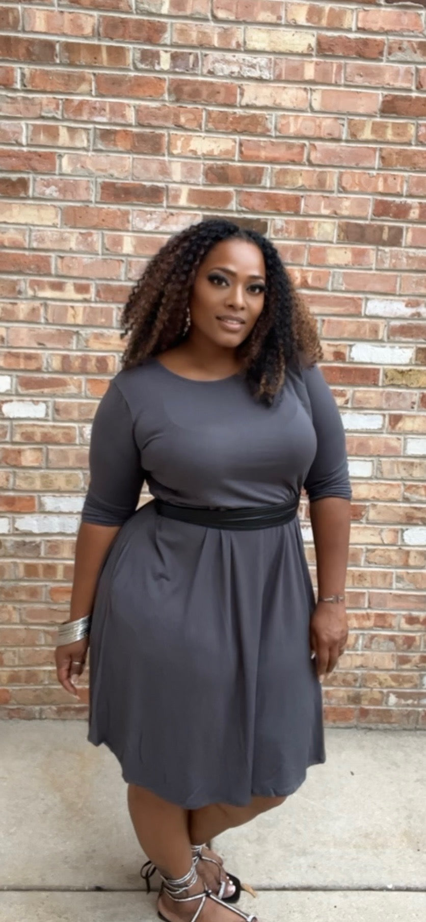 plus size reversible a line dress pockets Ashley Side Pocket Plus-size – CUPCAKES AND CURVES BOUTIQUE Size:Size 4 The soft Arave Burgundy Chiffon A-Line EVENING-WEAR