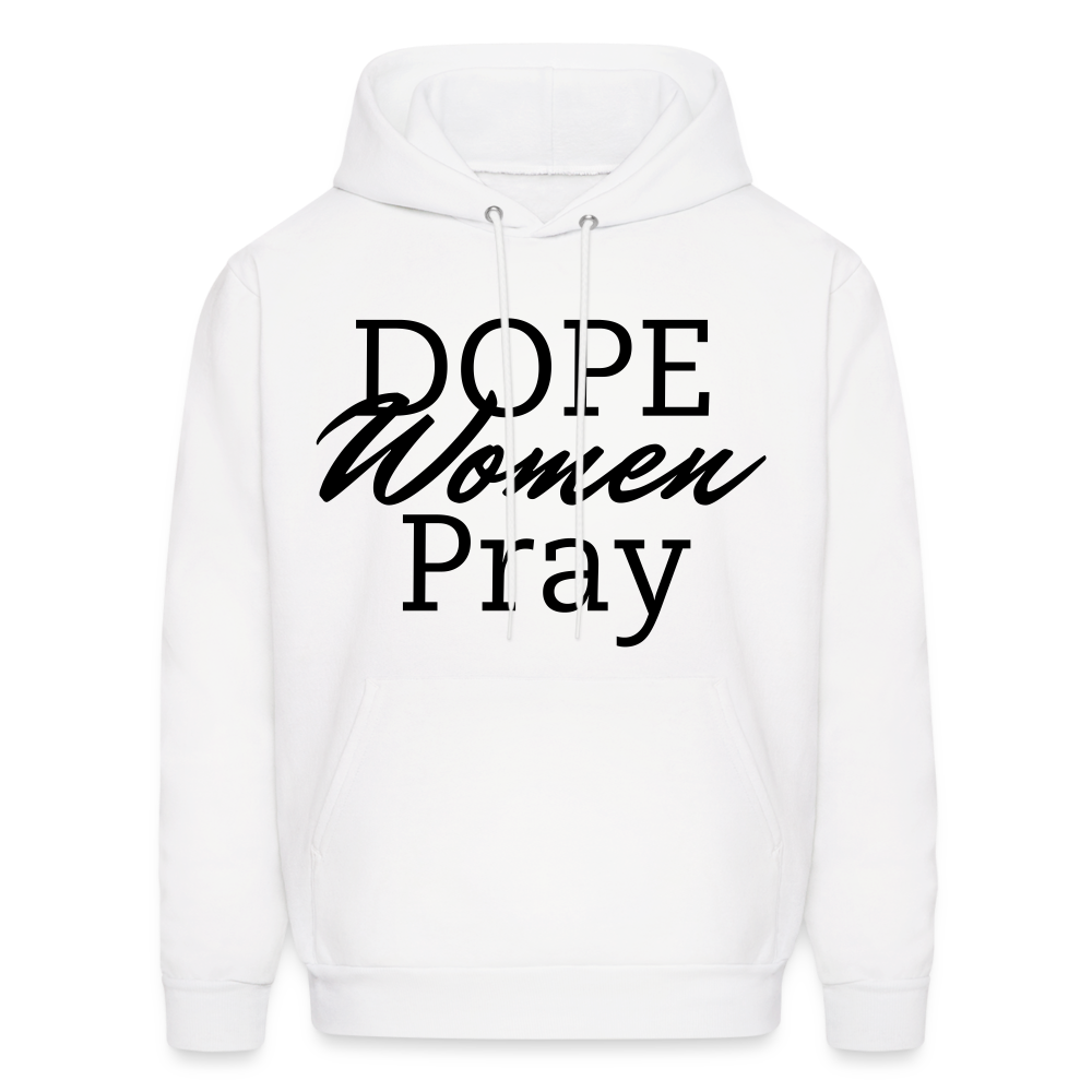 Doper Women Pray Hoodie - white